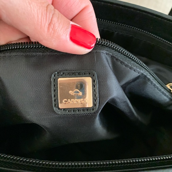 Carpisa animal print tote made in Italy - Picture 5 of 6